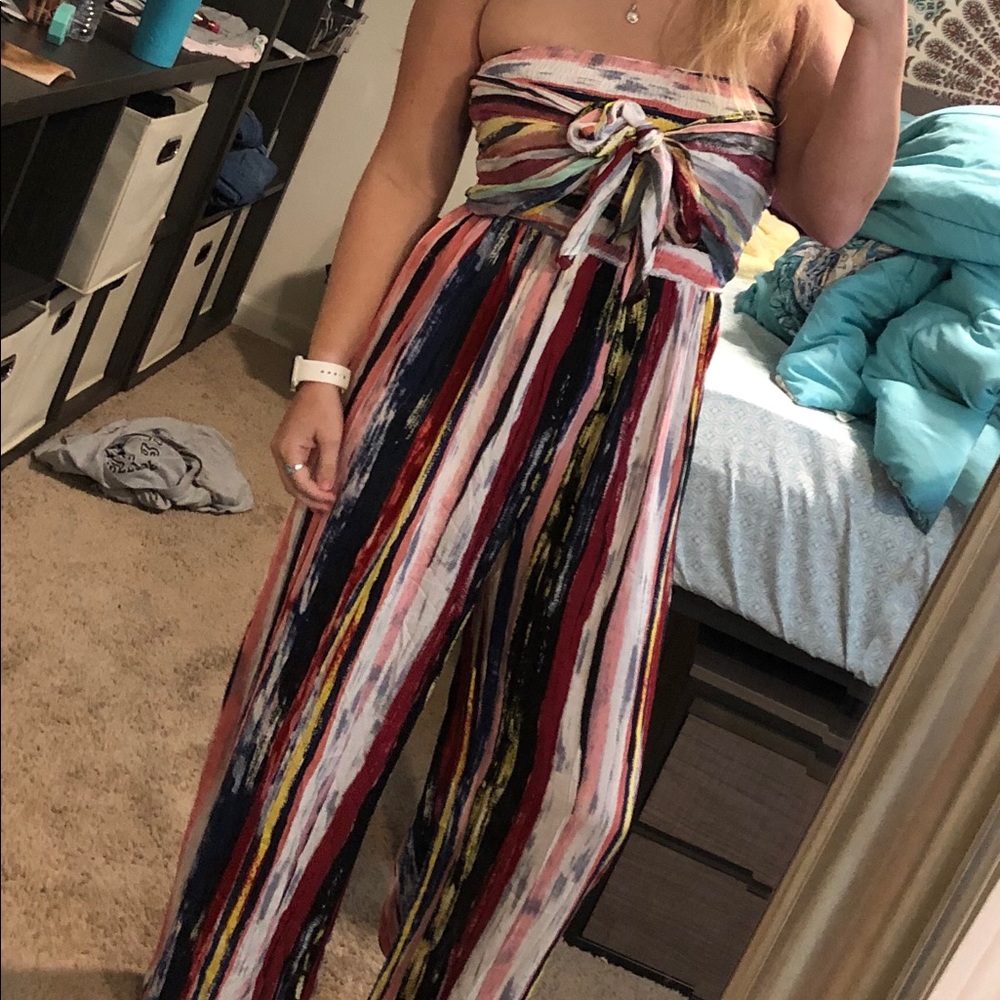 Strapless Jumpsuit